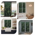 thumbnail image 7 of Green Forest Window Privacy Film, Pine Trees Modern Mysterious Art Static Cling UV Sun Blocking Heat Control Window Tint Day and Night, Non-Adhesive One Way Windows Privacy Cover 17.7''x78.7'', 7 of 7