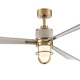 thumbnail image 4 of Minka Aire Nauticus 65" Ceiling Fan - Warm Coastal Driftwood F768L-LBR/WCD, 4 of 4