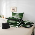 thumbnail image 4 of Erosebridal Eat Sleep Bedding Twin Size, American Football Bed in a Bag Twin size, Sports Lover Reversible Bed Set, Breathable Room Decor, 7 Pieces, 4 of 6