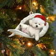 thumbnail image 1 of Meitianfacai Christmas Decorative Dog Pendant New Angel Pendant Christmas Tree Decorative Accessories Props, 1 of 5