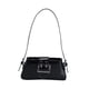 thumbnail image 1 of Bolso de hombro para mujer, bolso de mano brillante, elegante, con cremallera, bolso de viaje Negro, 1 of 9
