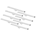 thumbnail image 4 of Pestañas de sujeción de válvulas, 8 piezas, barras separadoras de válvulas cromadas de 4 3/4 pulgadas, barras de cubierta de válvula cromadas, solución innovadora, 4 of 9