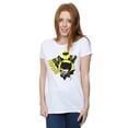 thumbnail image 2 of DC Comics Womens Chibi Batman Swinging Cotton T-Shirt, 2 of 5