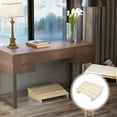 thumbnail image 6 of LUOZZY Wooden Foot Stool Under Desk Foot Rest Slanted Foot Stool House Office Foot Stool(30*20*11), 6 of 6