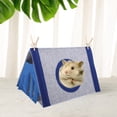 thumbnail image 4 of COSMOBETTY Para Conejos Y Roedores Pequeños Tienda En Azul Con Material De Fieltro Premium, 4 of 6