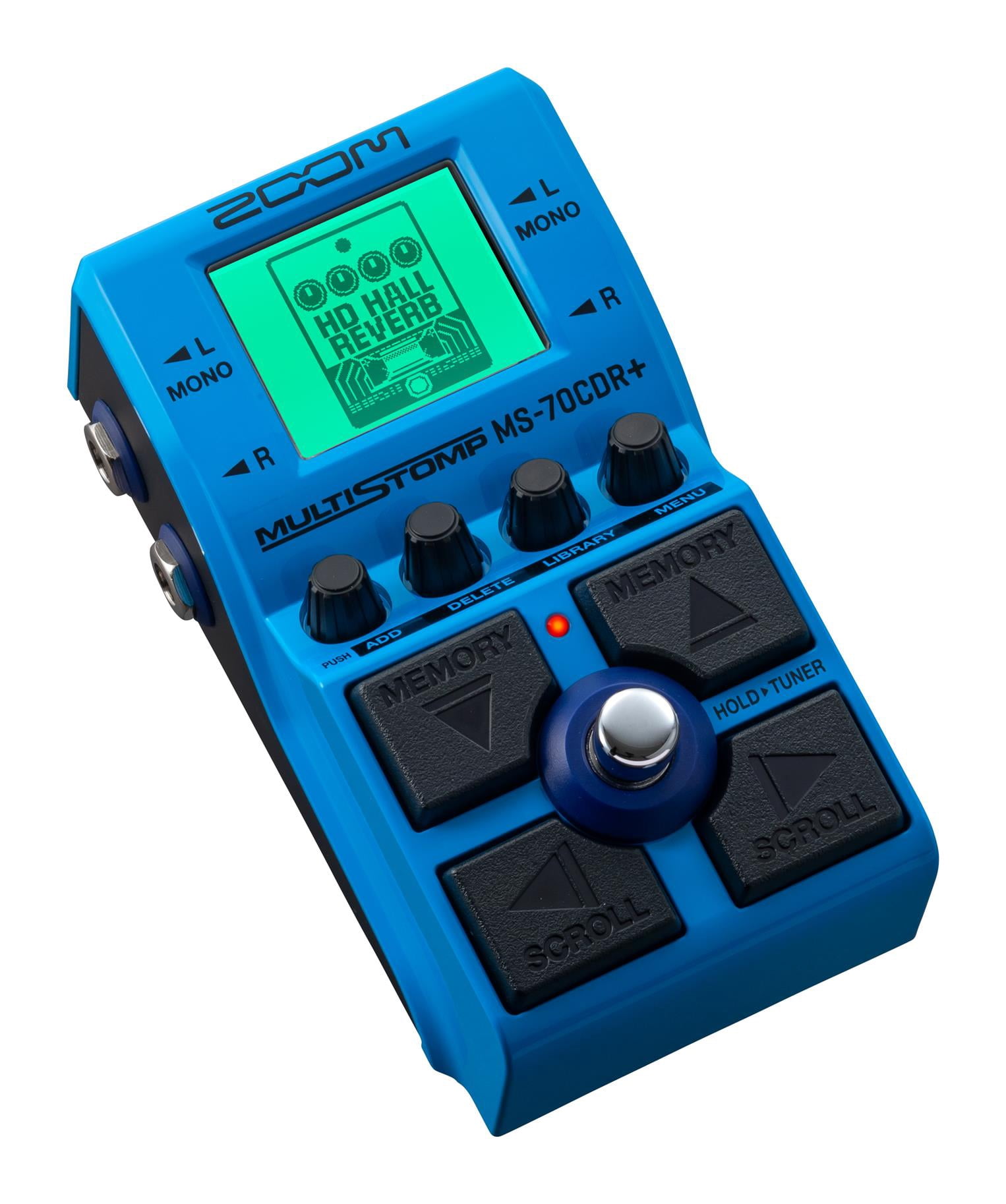 Zoom MS-70CDR+ Multistomp Chorus/Delay/Reverb Pedal Bundle