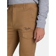 thumbnail image 4 of Tony Hawk Men's Stretch Twill Cargo Pants, 30” Inseam, Waist Sizes 30-38, 4 of 5