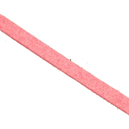 Pkg Blossoms - Faux Suede Lace Cord Cherry Blossom 5mm Sold per pkg of 5x1yard strings