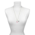 thumbnail image 3 of Delight Jewelry Silvertone Matthew 17:20 Infinity Sign - Light Pink Heart Nurse Strong Zoe Necklace, 3 of 4