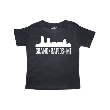 

Inktastic Grand Rapids Michigan Skyline MI Cities Gift Toddler Boy or Toddler Girl T-Shirt