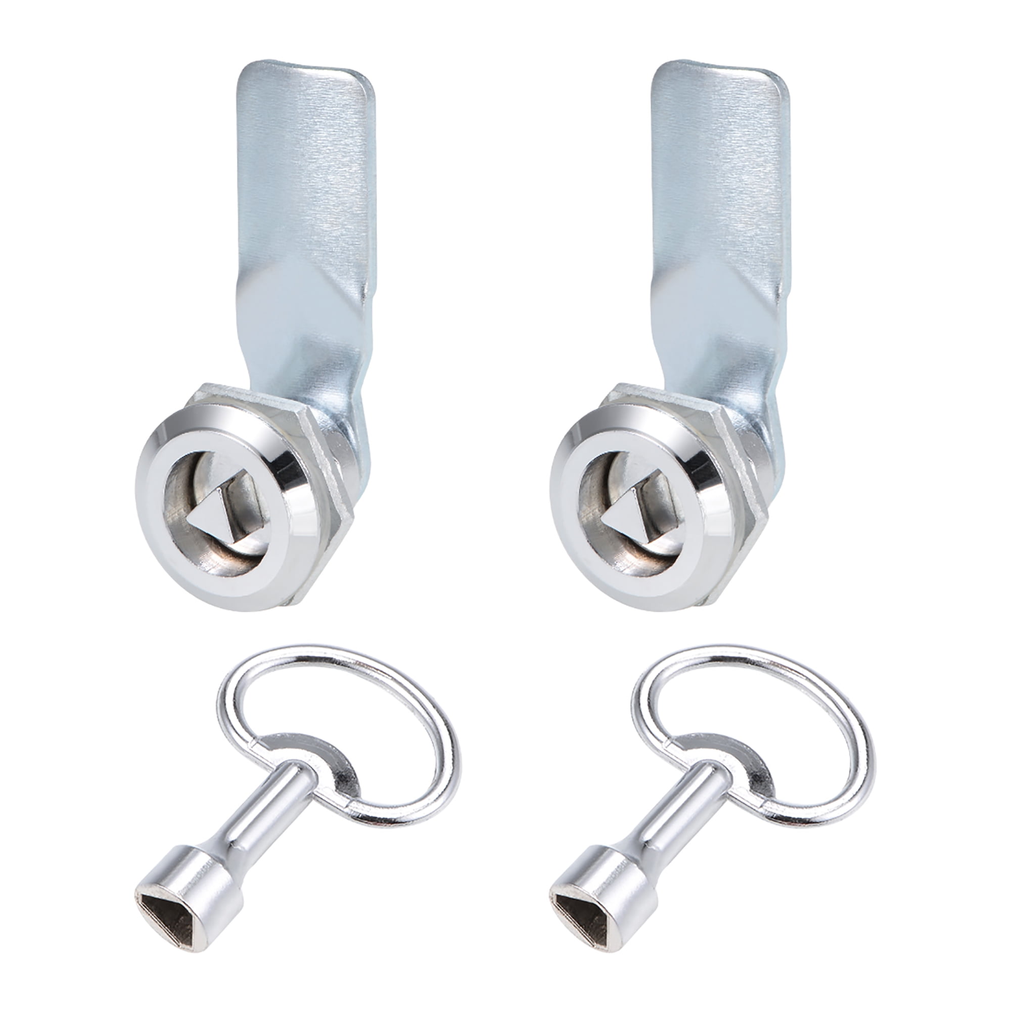 Tubular Cam Locks 22mm Cylinder Dia 52mm Straight Cam Triangle Keyed