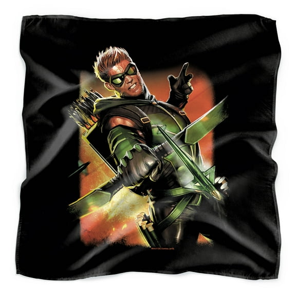 Justice League Green Arrow New 52 Cover #1 Bandana (21 in x 21 in)