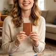 thumbnail image 5 of Ciozy New Pocket Notebook Notepad,3.5" x 5.5" Ruled PU Leather Hardcover Small notepads Mini Journal Dairy with 120Gsm Thick Paper, Pen Holder,Inner Pocket,Elastic Closure (Brown), 5 of 5