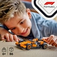 thumbnail image 4 of LEGO City F1 Driver with McLaren Race Car Toy - Model Car Building Toy Kit for Kids, Boys and Girls, Ages 6+ - F1 Collectible for Fans - with a Driver Minifigure - Gift Idea for Birthdays - 60442, 4 of 6