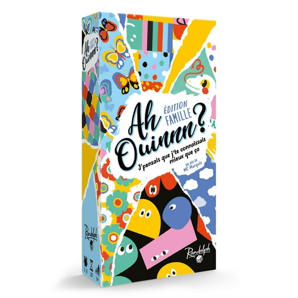 Ah Ouinn ed. Famille - Jeu de Société - Randolph Le jeu à succès ver. Famille!