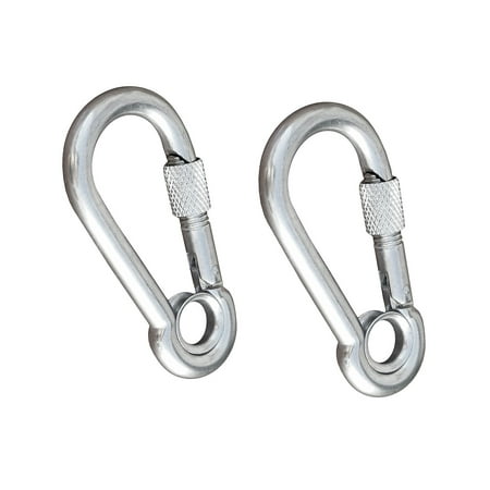Barrel Snap - Five Oceans Snap Hook w/Thimble Eye & Barrel Lock, 3-1/8