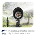 thumbnail image 6 of WAC Lighting Interbeam 1-Light 12V Aluminum Accent Light in Black, 6 of 10