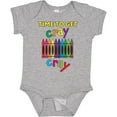 thumbnail image 3 of Inktastic Time to Get Cray Cray Crayons Humor Boys or Girls Baby Bodysuit, 3 of 5