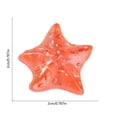 thumbnail image 3 of Cififendec 10Pcs Luminous Starfish Mini Ornament, 1", Glow In Dark Resin Aquarium Landscape Decoration for Fish Tank Bottom Layout, Underwater Scene Decor, 3 of 5