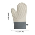 thumbnail image 6 of FFENYAN Gift Microwave Gloves Antiscalding Insulation Oven Special Kitchen Baking Thickened HighTemperature Steamer Heatproof Artifact, 6 of 8