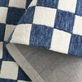 thumbnail image 6 of SAFAVIEH Martha Stewart Chelsea Checkered Area Rug, Blue/Ivory, 8' x 10', 6 of 8