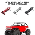 thumbnail image 4 of ZheElen Car Frame For SCX24 Aluminum Alloy Crawler Precision 1pcs RC Car Accessories Replacement Parts RC Upgrade Part RC Car Part Black, 4 of 6