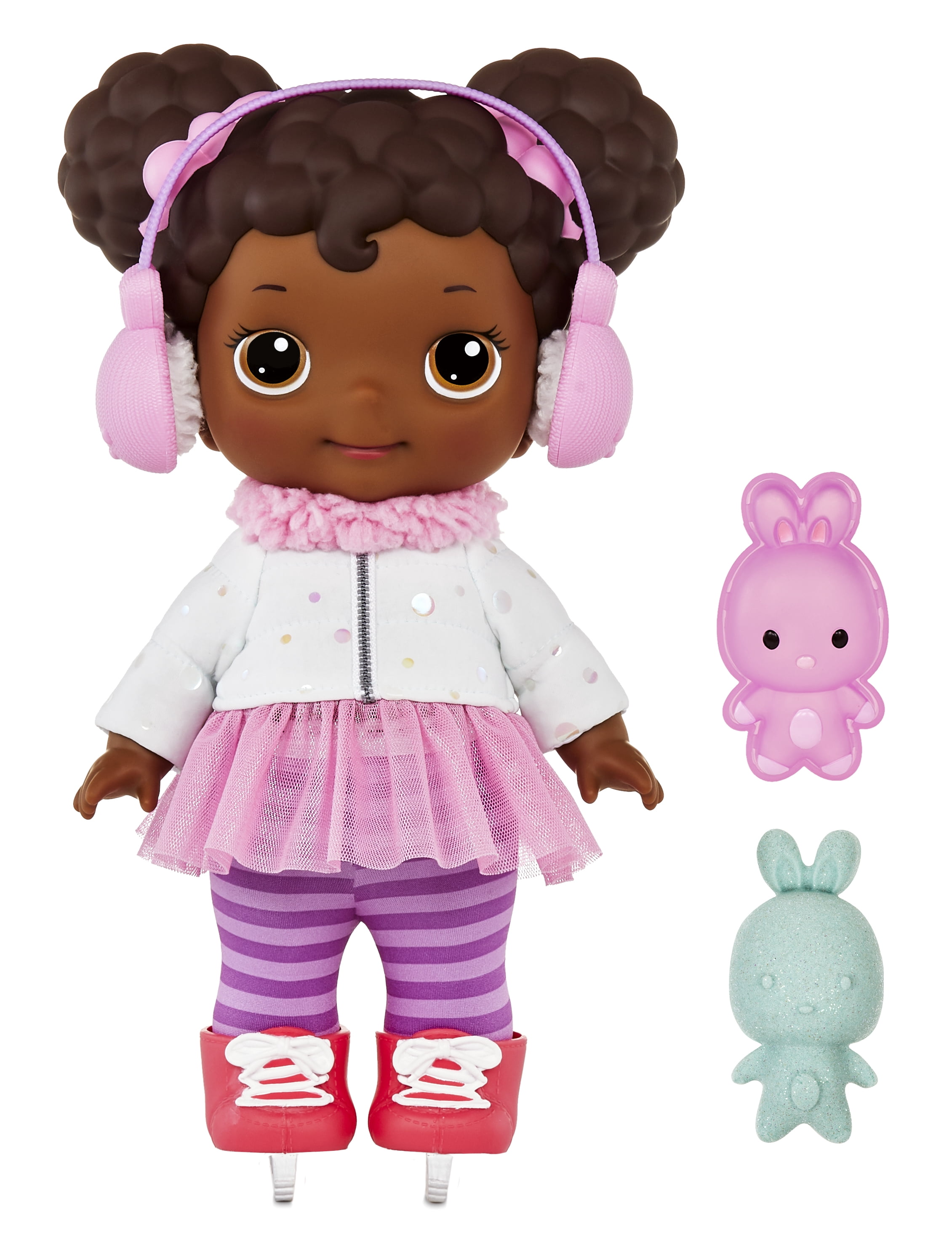 Lilly Tikes Snow Day Ami Doll with Winter Themed Moldable Snow and Accessories, Preschool Toy Playset for Kids, Girls & Boys Ages 3 4 5+