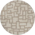 thumbnail image 2 of Addison Rugs Dream Shag Premium Machine Washable Transitional Contemporary Tan Round Rug, 8' x 8', 2 of 8