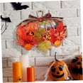 thumbnail image 3 of Hobeauty Halloween Wreath Frame Diy Pumpkin Wreath Frame Autumn Harvest Metal Wire Form Hanging Wreath Form, 3 of 8