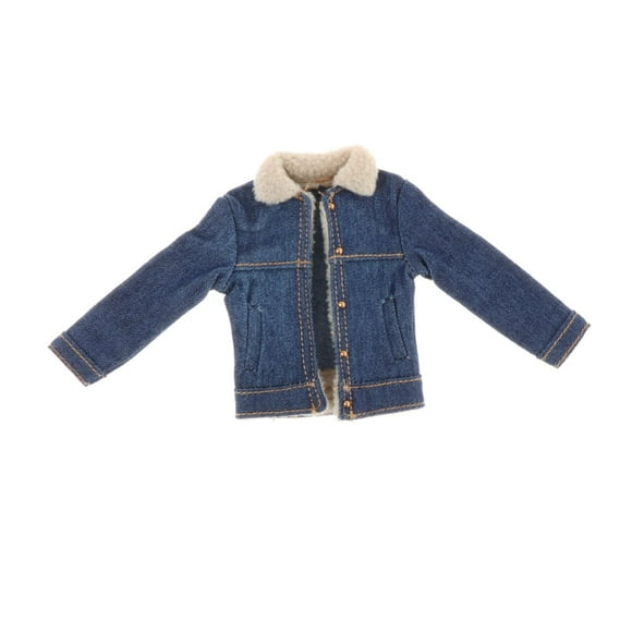 Veste de Soldat à l'Échelle 1/12 Accessoires de Costume Figurine Masculine à l'Échelle 1/12 Vêtements pour Bleu