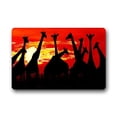 thumbnail image 1 of RYLABLUE Tapis de Sol Girafe Dessin Animé Tapis de Sol Extérieur/intérieur Taille 30x18 Pouces, 1 of 1