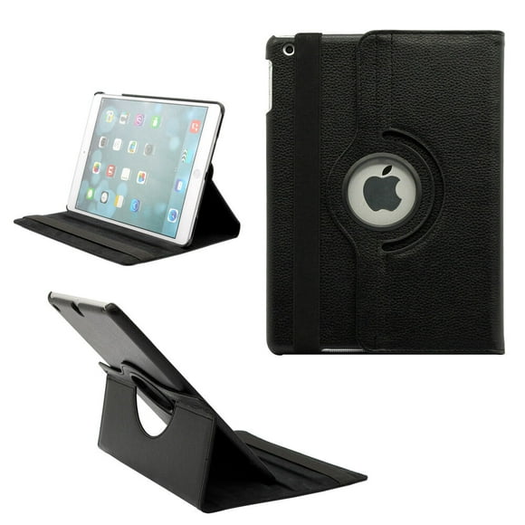 [PST] iPad Air 1 / Air 2 / iPad 5ème 6ème Génération 9.7 "Cas de Rotation, 360 Degrés Rotatif PU Cuir Stand Smart Cas Couverture