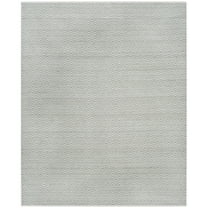 SAFAVIEH Boston Victoria Geometric Cotton Area Rug, Grey, 6' x 6' Square