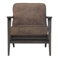 thumbnail image 2 of New Pacific Direct Albert 19" Fabric Accent Chair in Dark Brown/Mocha Hide, 2 of 5
