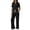 Black, variant on 2 Piece Ribbed Knit Set Womens Short Sleeve Tops Drawstring Wide Leg Pants Loungewear Daily Causal Airport Travel Outfit Khaki S