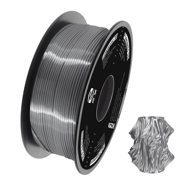 Filamento de impresora 3D PLA brillante de seda YOUSU 1 75 mm metálico dimensional