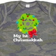 thumbnail image 4 of Inktastic My First Chrismukkah Boys or Girls Baby Bodysuit, 4 of 5
