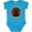 Turquoise, variant on Inktastic Labrador Retriever Chocolate Lab Dog Boys or Girls Baby Bodysuit