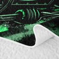 thumbnail image 5 of Castle Fairy Neon Off-Road Truck Quilt Full,Lightning Splash Print Full Bedspread Sets for Bedroom,Red Green, 5 of 7