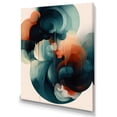 thumbnail image 2 of DESIGN ART Designart "Abstract Shapes And Line Artwork Iv" Abstract  Wall Decor 24 in. wide x 32 in. high, 2 of 5