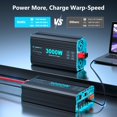 thumbnail image 2 of Inversor de corriente LANDERPOW de onda sinusoidal pura de 3000 W, 12 V a 120 V, 2 of 9