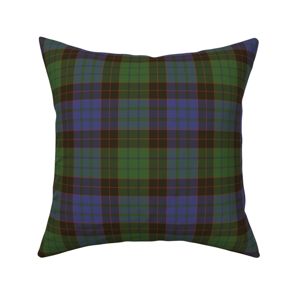 Stewart Tartan Scottish Plaid Throw Pillow Cover W Optional Insert