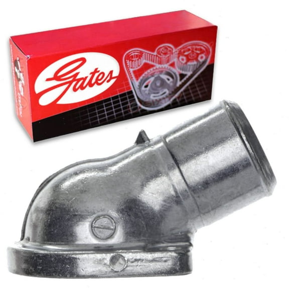 Gates Engine Coolant Water Outlet compatible with Chevrolet Silverado 2500 4.8L 5.3L V8 2007-2013