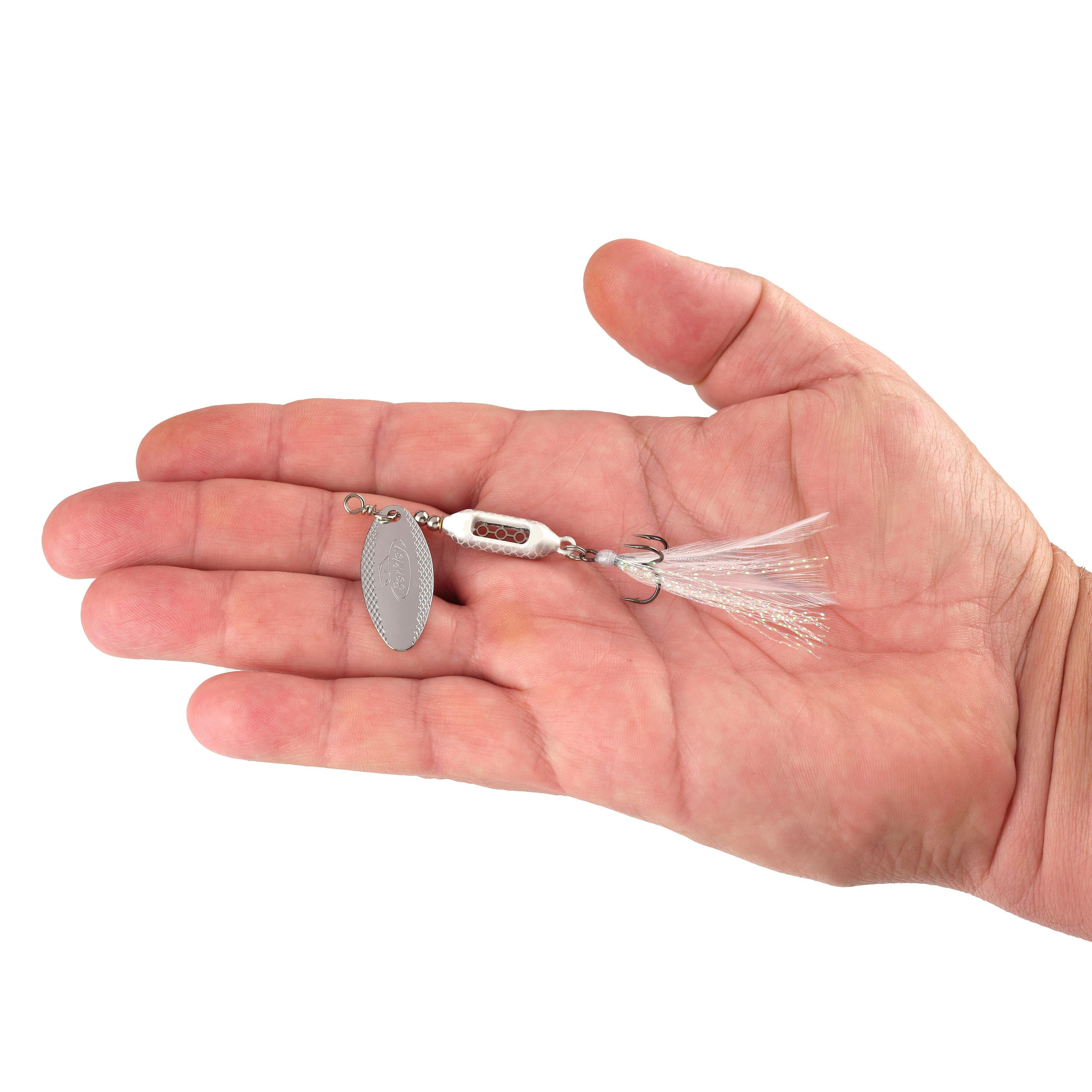 Berkley Dough Rider, 1/16 oz, White/Silver