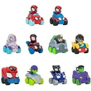 Marvel Spidey and His Amazing Friends Amazing Minis Vehicle, Multicolor 10 Count