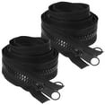 thumbnail image 1 of MIANGASTORE 2pcs Separable Double Sided Durable Zippers with Retaining End for Sleeping Bag Tent, 1 of 9