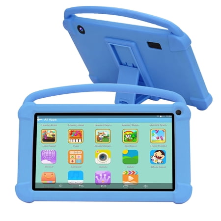 IWEGGO 7 in 1024 x 600 Child Parental Controls Tablet, 32 GB, Android 12, Blue