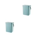 thumbnail image 3 of Kearding Cubo de basura Cubo de basura Cesto de basura con tapa Puerta de ahorro de espacio Multiusos Reciclaje de alimentos Baño Cocina Gadget Type1 NO1, 3 of 6