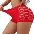 thumbnail image 4 of Bxsruta Womens Panties Seamless Shorts Cutout Stretch Breathable Workout Yoga Lounge Activewear, 4 of 6