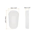 thumbnail image 2 of Eyeglass Nose Pad Silicone Anti-Slip Glasses Nose Grip, Slip-on Glasses Nose Pads for Plastic Frames Glasses Sunglasses White 5, 2 of 7